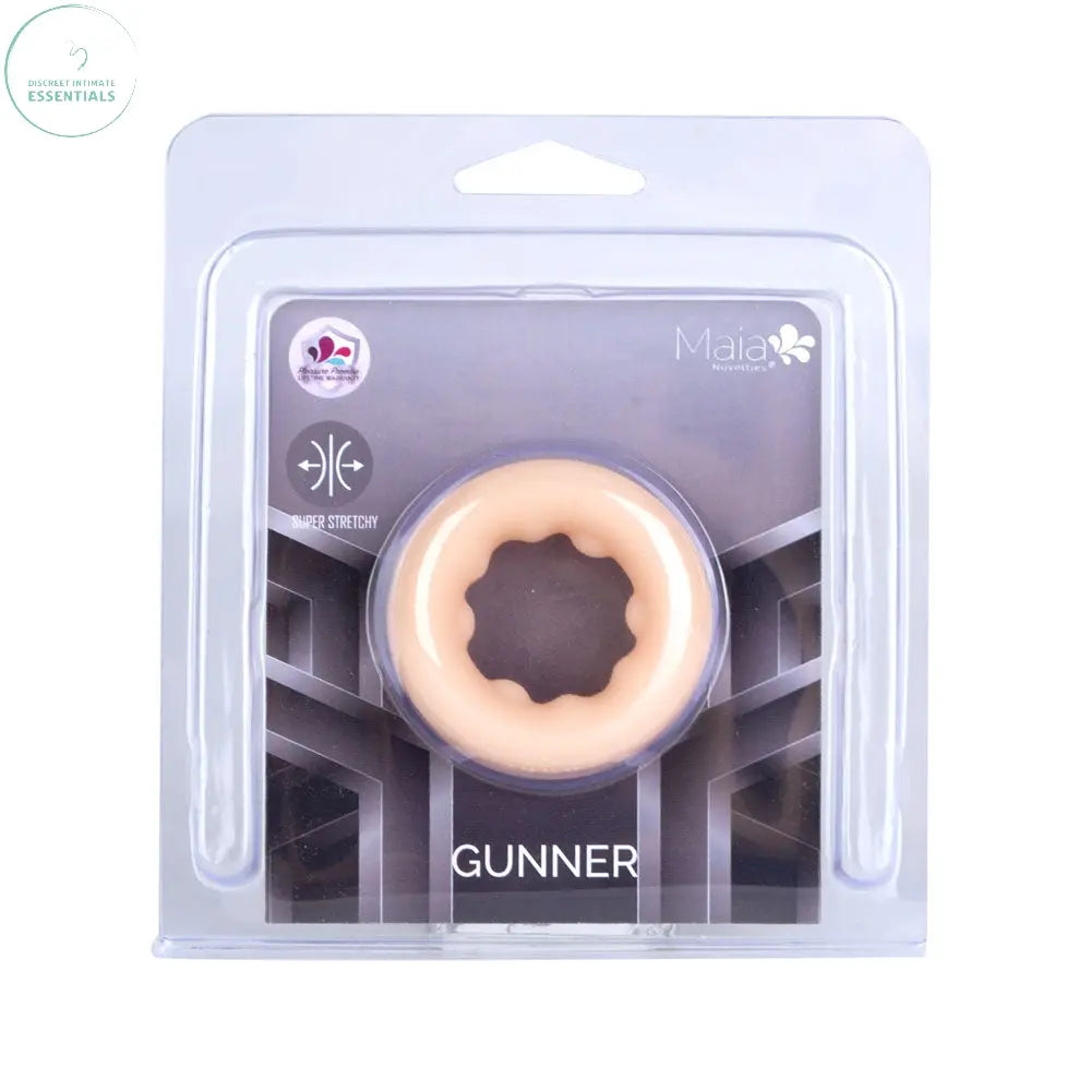 Affordable quality Maia GUNNER - Vanilla -  Cock Ring  from Maia Toys by Discreet Intimate Essentials with Discreet Delivery 
