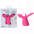 Maia OASIS -  -  USB Rechargeable Dual Motor Licking & Thumping Stimulator packaging and product setup