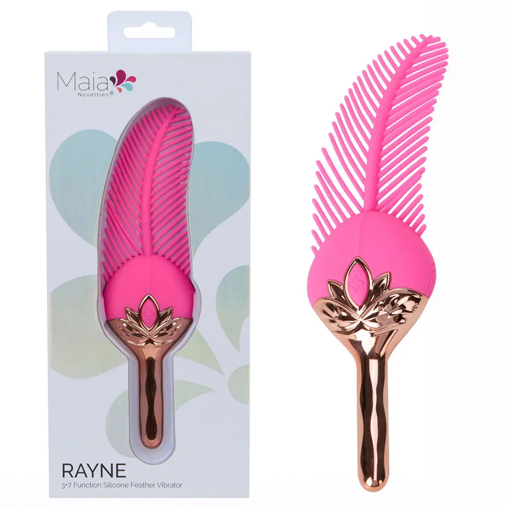 Maia RAYNE -  -  USB Rechargeable Feather-Like Vibrating Stimulator Maia Toys Discreet Intimate Essentials.