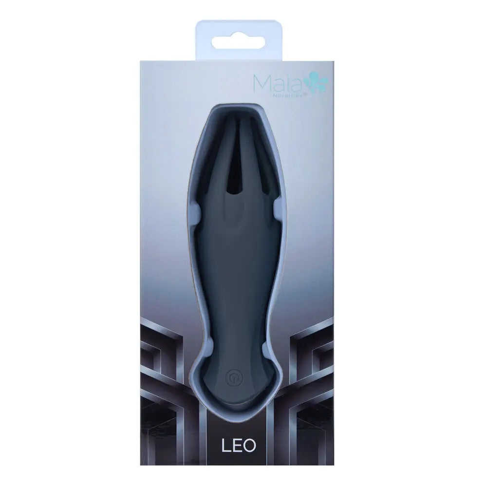 Maia LEO - Grey - Grey USB Rechargeable Penis Head Tickler Maia Toys Discreet Intimate Essentials.