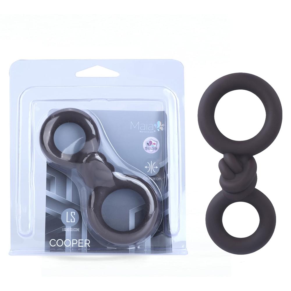 Maia COOPER - Chocolate - Chocolate  Cock & Balls Rings
