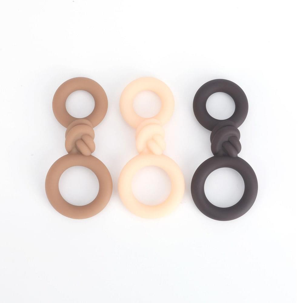 Maia COOPER - Chocolate - Chocolate  Cock & Balls Rings