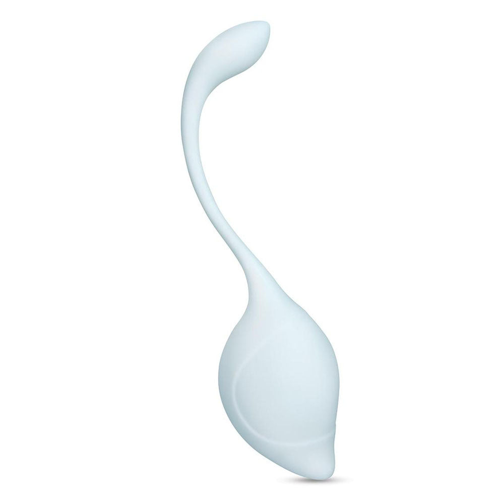 Bodywand Squeeze 3pc Teardrop Kegel Set - Weighted Kegel Set - 3 Piece Kit in light blue silicone