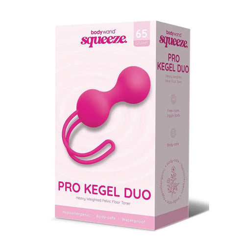 Bodywand Squeeze Pro Kegel Duo -  Kegel Balls - 65 grams Bodywand Discreet Intimate Essentials.