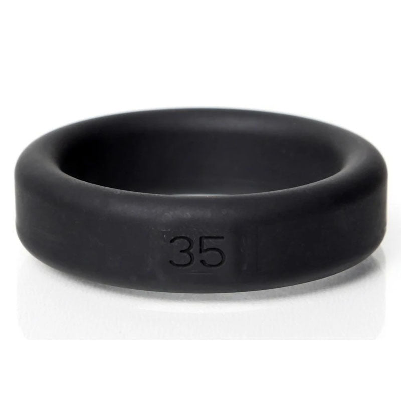 Boneyard Silicone Ring 35mm -  35 mm Cock Ring made of soft touch silicone for comfort and durability.