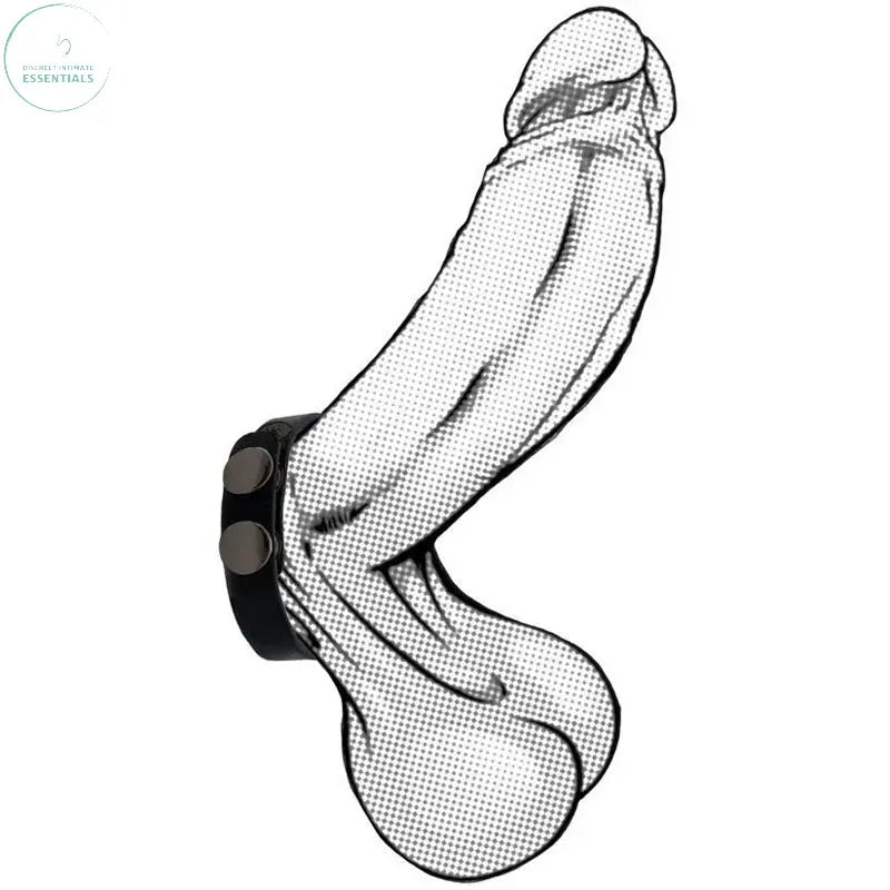 Affordable quality Boneyard Silicone Cock Strap  -  3-Snap Adjustable Cock Ring  from C1 Releasing by Discreet Intimate Essentials with Discreet Delivery 