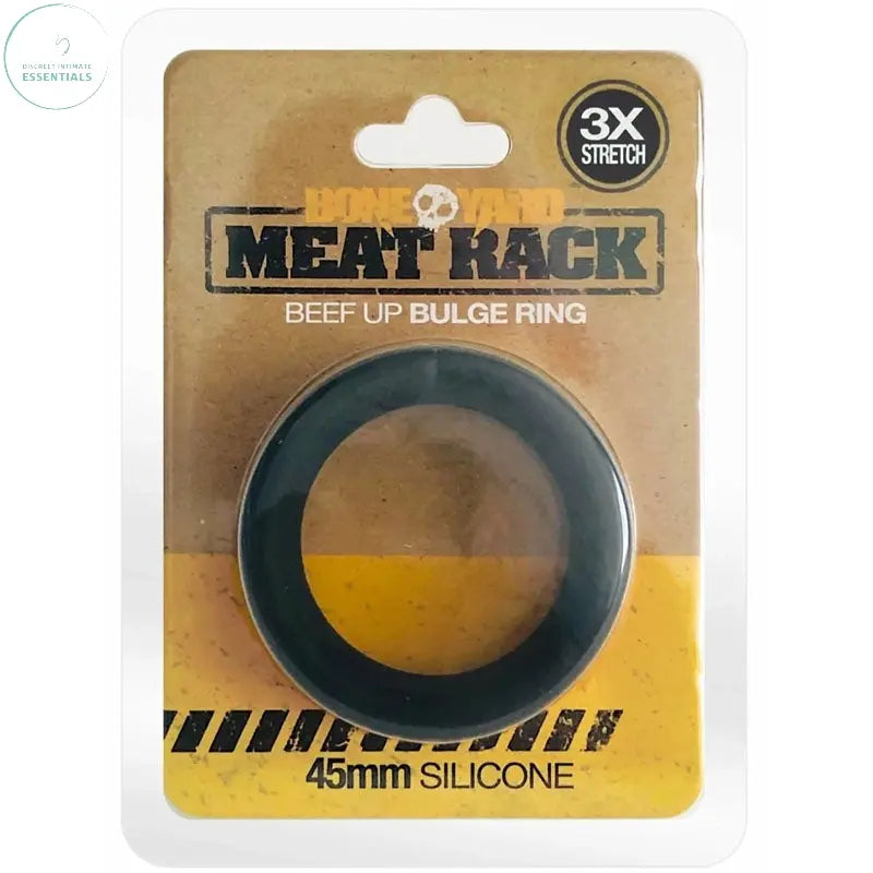 Affordable quality Boneyard Meat Rack Beef Up Bulge Ring  -  45 mm Silicone Cock Ring  from C1 Releasing by Discreet Intimate Essentials with Discreet Delivery 