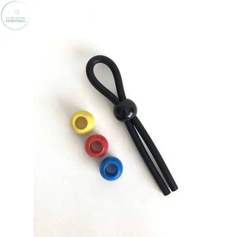 Affordable quality Boneyard Cock Leash Single -  Adjustable Cock Lasso Ring  from C1 Releasing by Discreet Intimate Essentials with Discreet Delivery 