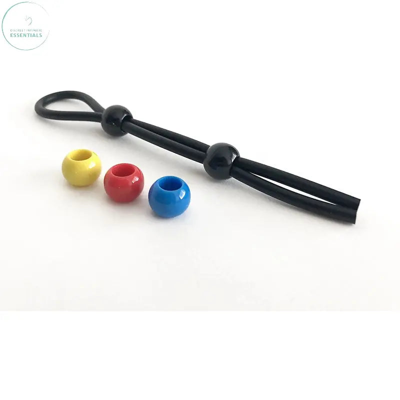 Affordable quality Boneyard Cock Leash Double -  Adjustable Cock Lasso Ring  from C1 Releasing by Discreet Intimate Essentials with Discreet Delivery 