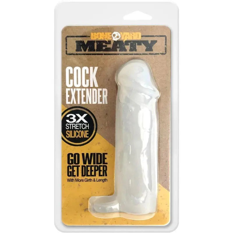 Affordable quality Boneyard Meaty Cock Extender -  -  Penis Extender Sleeve  from C1 Releasing by Discreet Intimate Essentials with Discreet Delivery 