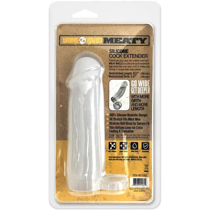 Affordable quality Boneyard Meaty Cock Extender -  -  Penis Extender Sleeve  from C1 Releasing by Discreet Intimate Essentials with Discreet Delivery 