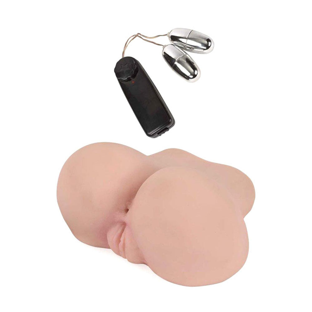 Adam & Eve Doggie Style Debbie -  Vibrating Doggy Style Masturbator with vibrating eggs for enhanced pleasure.