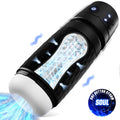 CyberSkin The Warrior - USB Rechargeable Sucking & Vibrating Auto Masturbator showcasing advanced suction technology.
