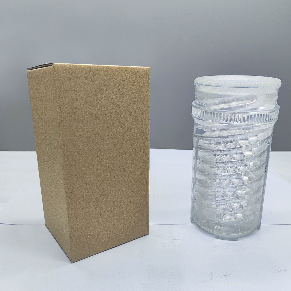 CyberSkin Galaxy Voy - Replacement Sleeve - Replacement Sleeve for CyberSkin Galaxy Voy next to its packaging.