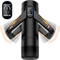 CyberSkin The Wing -  USB Rechargeable Thrusting & Massaging Auto Masturbator with Heater featuring an ergonomic wing design and control panel.