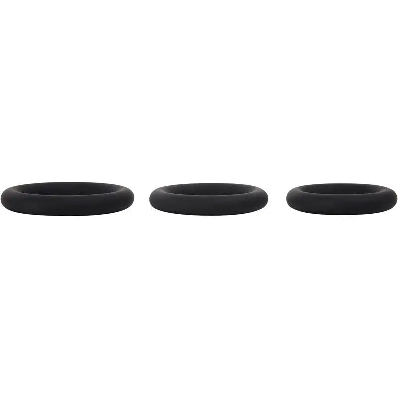 Adam & Eve Silicone Penis Ring Set -  Cock Rings - Set of 3 Sizes Adam & Eve Discreet Intimate Essentials.