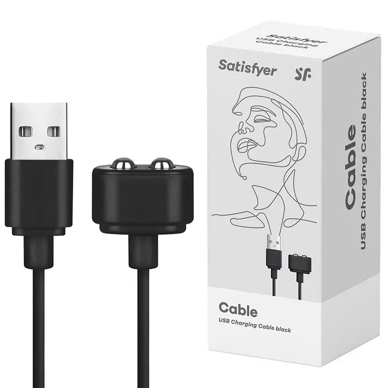 Satisfyer USB Magnetic Charging Cable - Replacement Magnetic USB Charging Cable for Satisfyer Products Satisfyer Discreet Intimate Essentials.