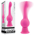 Evolved GYRO VIBE - 24.8 cm USB Rechargeable Super Vibrator with textured shaft and spinning ball.