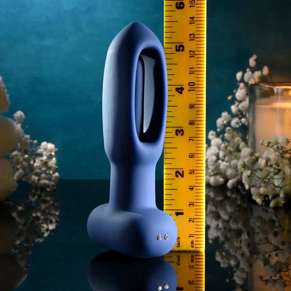 Evolved THE FLAPPER -  14 cm USB Rechargeable Vibrating and Flapping Butt Plug with Remote Evolved Discreet Intimate Essentials.
