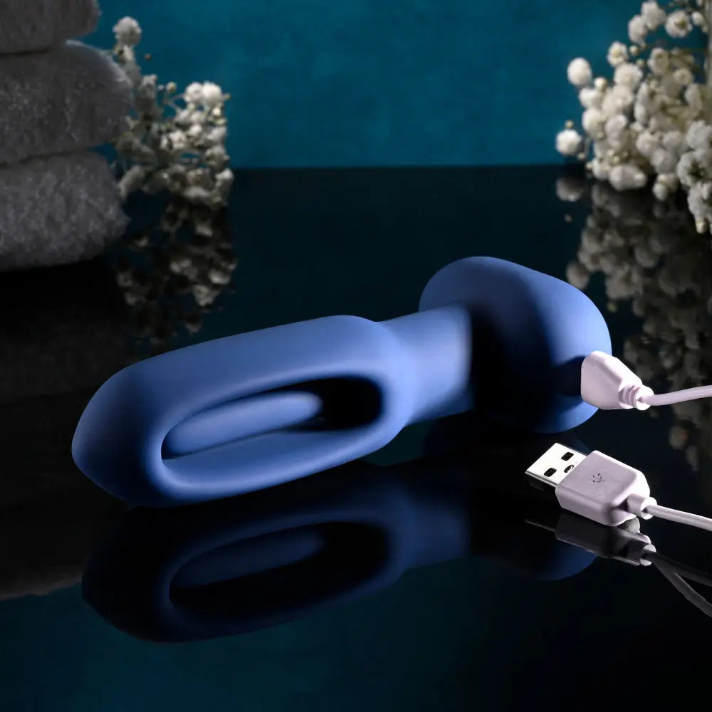 Evolved THE FLAPPER -  14 cm USB Rechargeable Vibrating and Flapping Butt Plug with Remote Evolved Discreet Intimate Essentials.
