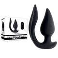 Evolved THE GENIE -  11.2 cm USB Rechargeable Vibrating Plug with Wireless Remote and packaging.