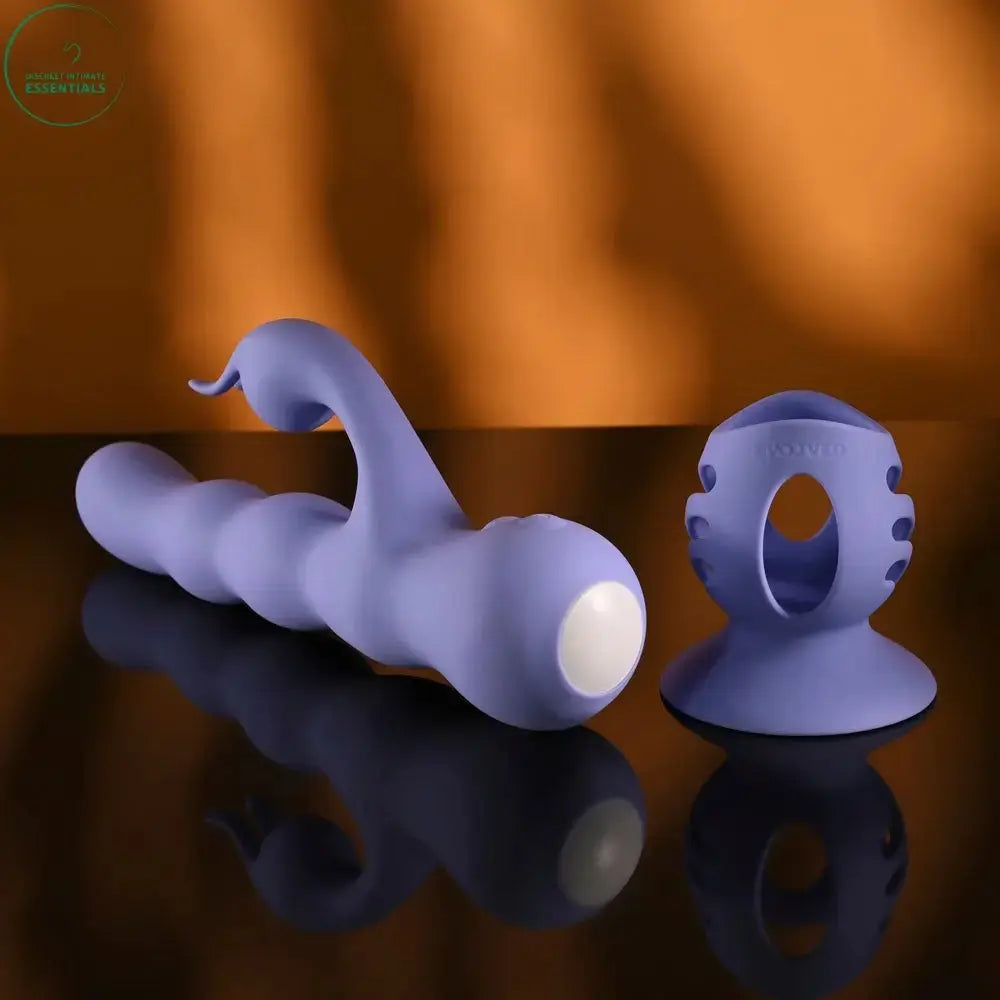 Affordable quality Evolved WIGGLY BUNNY -  USB Rechargeable Rabbit Vibrator with Suction Base  from Evolved by Discreet Intimate Essentials with Discreet Delivery 