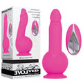 Evolved Ballistic - 19 cm USB Rechargeable Vibrating Dong with Balls Motor & Remote with remote and packaging.