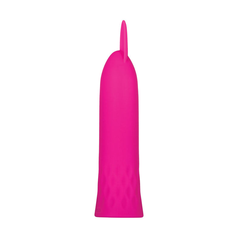 Evolved Bullet Buddy - 10.5 cm USB Rechargeable Bullet in vibrant pink silicone design, ideal for intimate essentials for her.