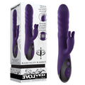 Evolved RASCALLY RABBIT - 22.9 cm USB Rechargeable Rabbit Vibrator with thrusting, rotating, and wiggling features.