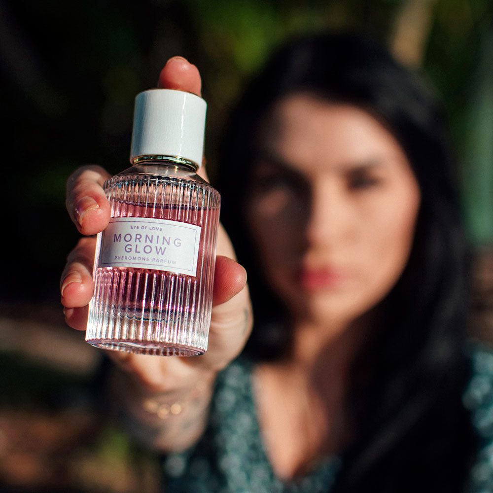 Eye Of Love Morning Glow Pheromone Perfume - 50 ml - Energising Pheromone Perfume for Women to attract Men - 50 ml Spray.