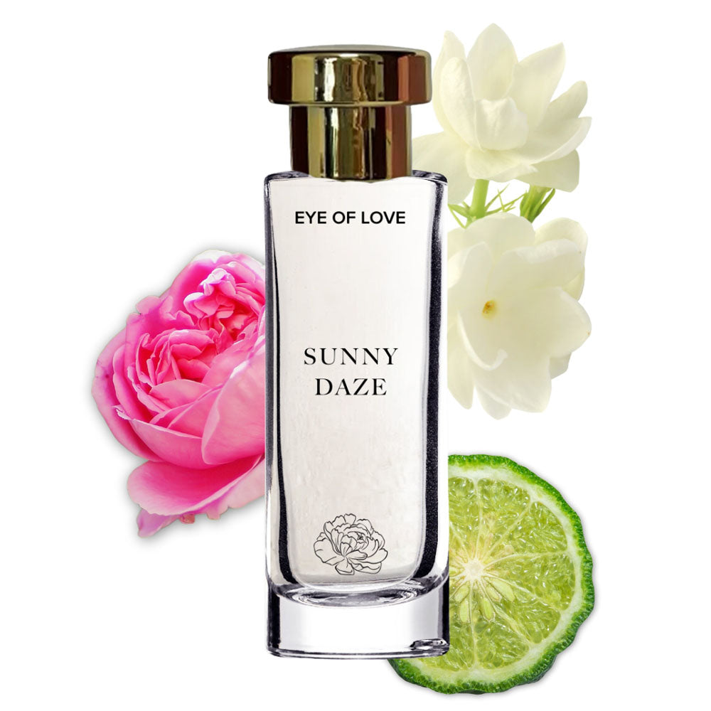 Affordable quality Eye Of Love Love In Bloom Sunny Daze Pheromone Perfume - 30ml - Floral & Citrus Scented Pheromone Parfum for Women to attract Men - 30 ml Spray  from Eye Of Love by Discreet Intimate Essentials with Discreet Delivery 