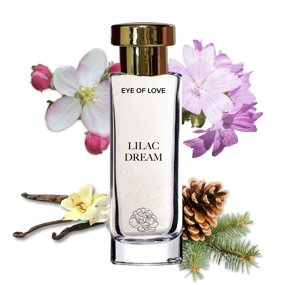 Affordable quality Eye Of Love Love In Bloom Lilac Dream Pheromone Perfume - 30ml - Vanilla Scented Pheromone Parfum for Women to attract Men - 30 ml Spray  from Eye Of Love by Discreet Intimate Essentials with Discreet Delivery 