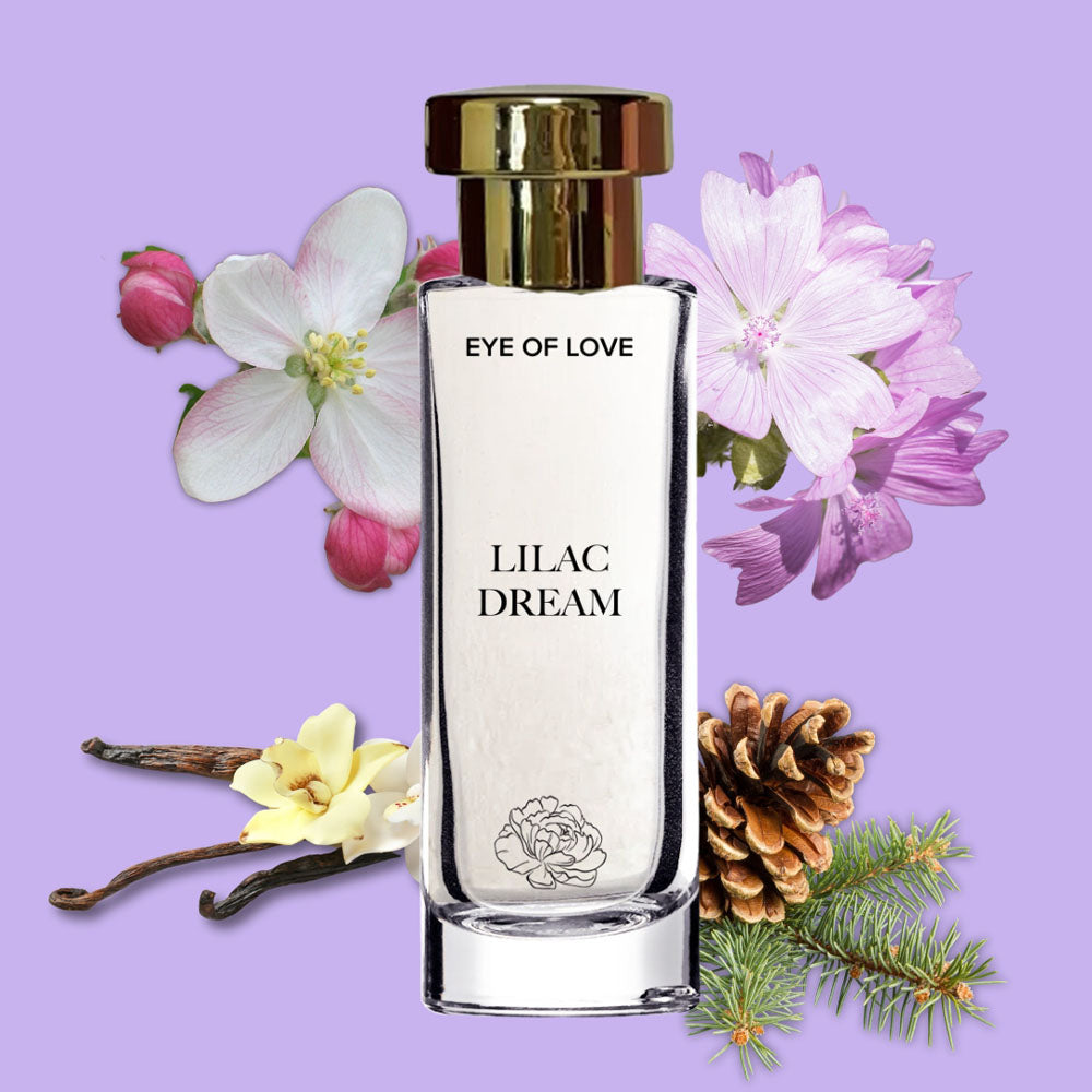 Affordable quality Eye Of Love Love In Bloom Lilac Dream Pheromone Perfume - 30ml - Vanilla Scented Pheromone Parfum for Women to attract Men - 30 ml Spray  from Eye Of Love by Discreet Intimate Essentials with Discreet Delivery 