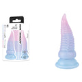 Pearl Wonders - Fantasy Tentacle Plug - 10 cm Fantasy Anal Plug in blue and pink silicone packaging.