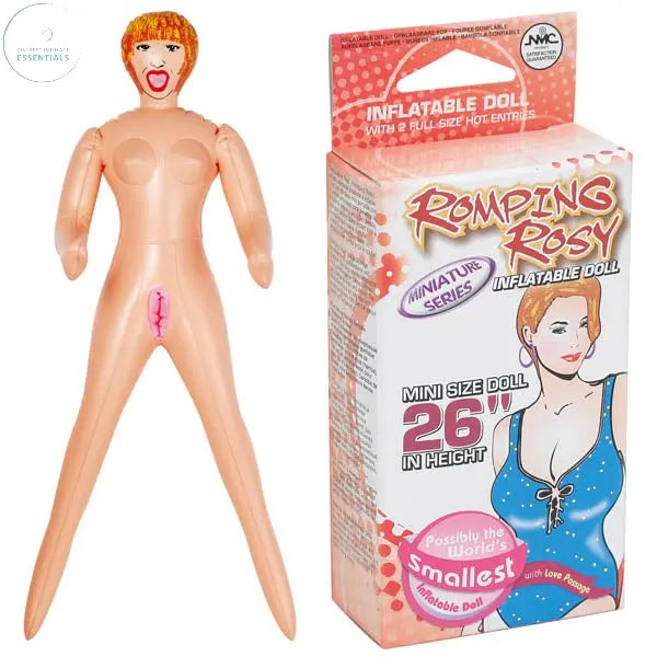 Affordable quality Romping Rosy - Mini Inflatable Love Doll  from Excellent Power by Discreet Intimate Essentials with Discreet Delivery 
