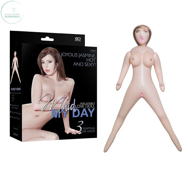 Affordable quality Maid My Day - Joyous Jasmine - Inflatable Love Doll  from Excellent Power by Discreet Intimate Essentials with Discreet Delivery 