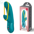 Affordable quality Fun Factory AMORINO Aquamarine - Aquamarine USB Rechargeable Rabbit Vibrator  from Fun Factory by Discreet Intimate Essentials with Discreet Delivery 