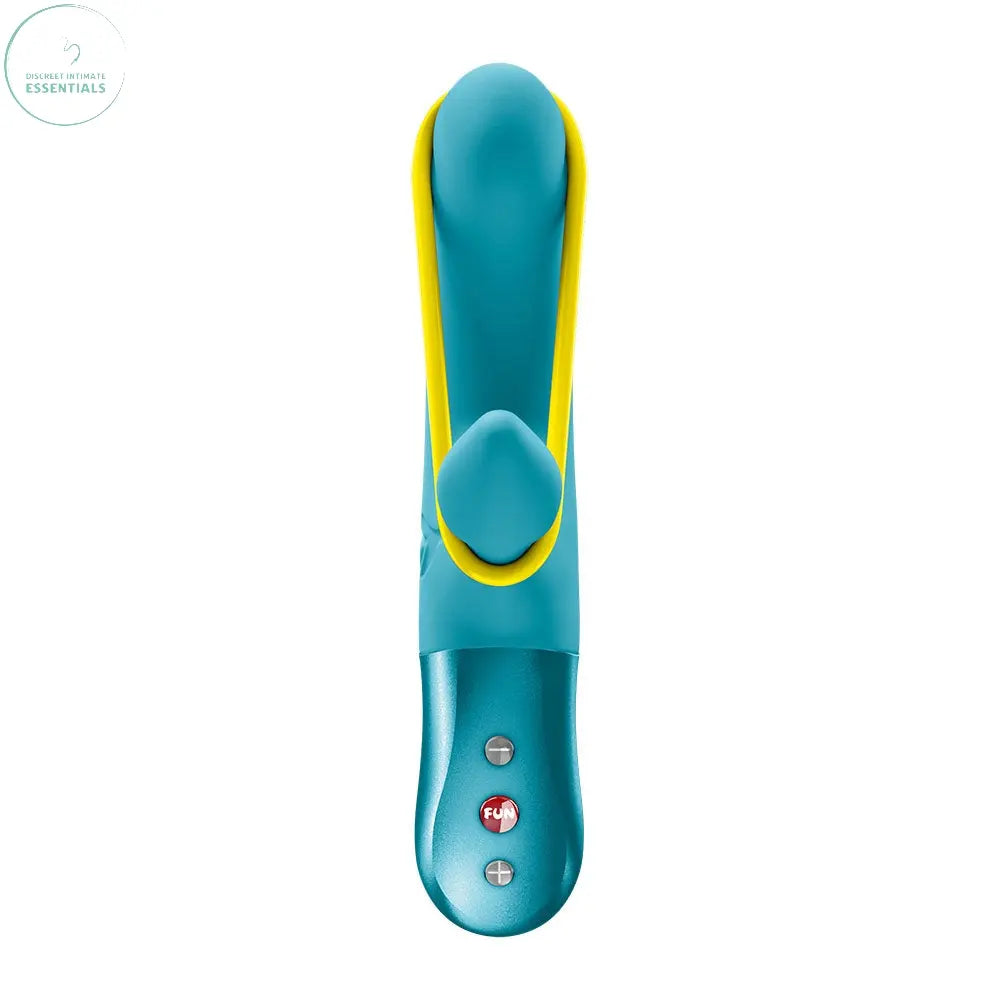 Affordable quality Fun Factory AMORINO Aquamarine - Aquamarine USB Rechargeable Rabbit Vibrator  from Fun Factory by Discreet Intimate Essentials with Discreet Delivery 