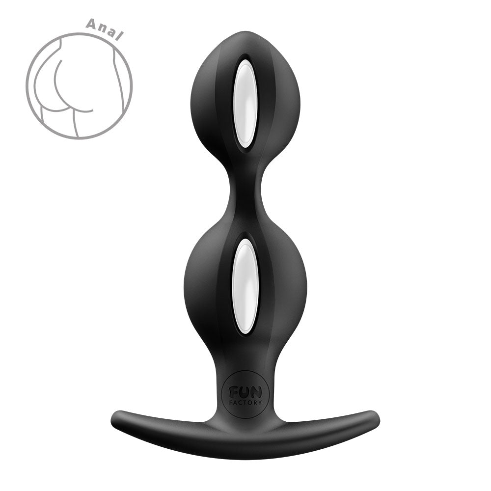 Fun Factory B BALLS DUO - 13 cm Weighted Kegel Balls for intense pleasure and comfort.