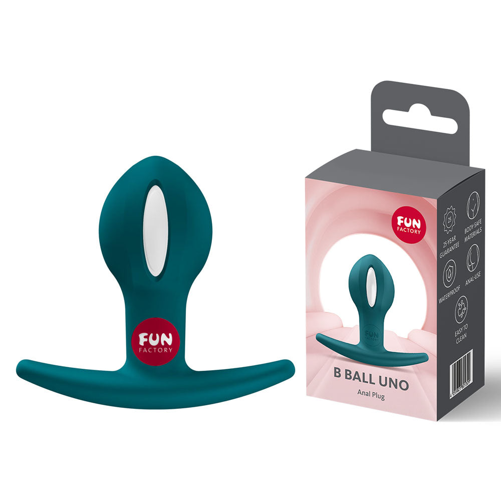 Fun Factory B BALLS UNO Bottle  - Bottle  7.3 cm Kegel Ball with packaging, ideal for intimate essentials.