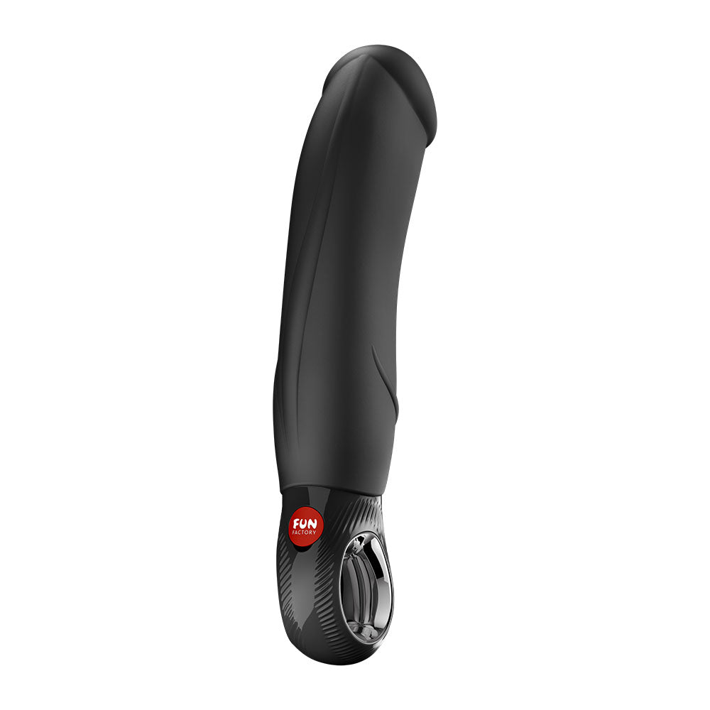 Fun Factory BIG BOSS - 22.9 cm USB-C Rechargeable Vibrator sleek black design with ergonomic features.