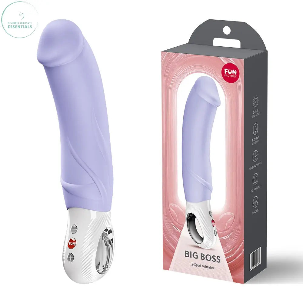 Affordable quality Fun Factory BIG BOSS  -  22.9 cm USB-C Rechargeable Vibrator  from Fun Factory by Discreet Intimate Essentials with Discreet Delivery 