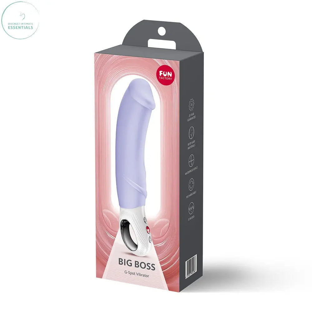 Affordable quality Fun Factory BIG BOSS  -  22.9 cm USB-C Rechargeable Vibrator  from Fun Factory by Discreet Intimate Essentials with Discreet Delivery 