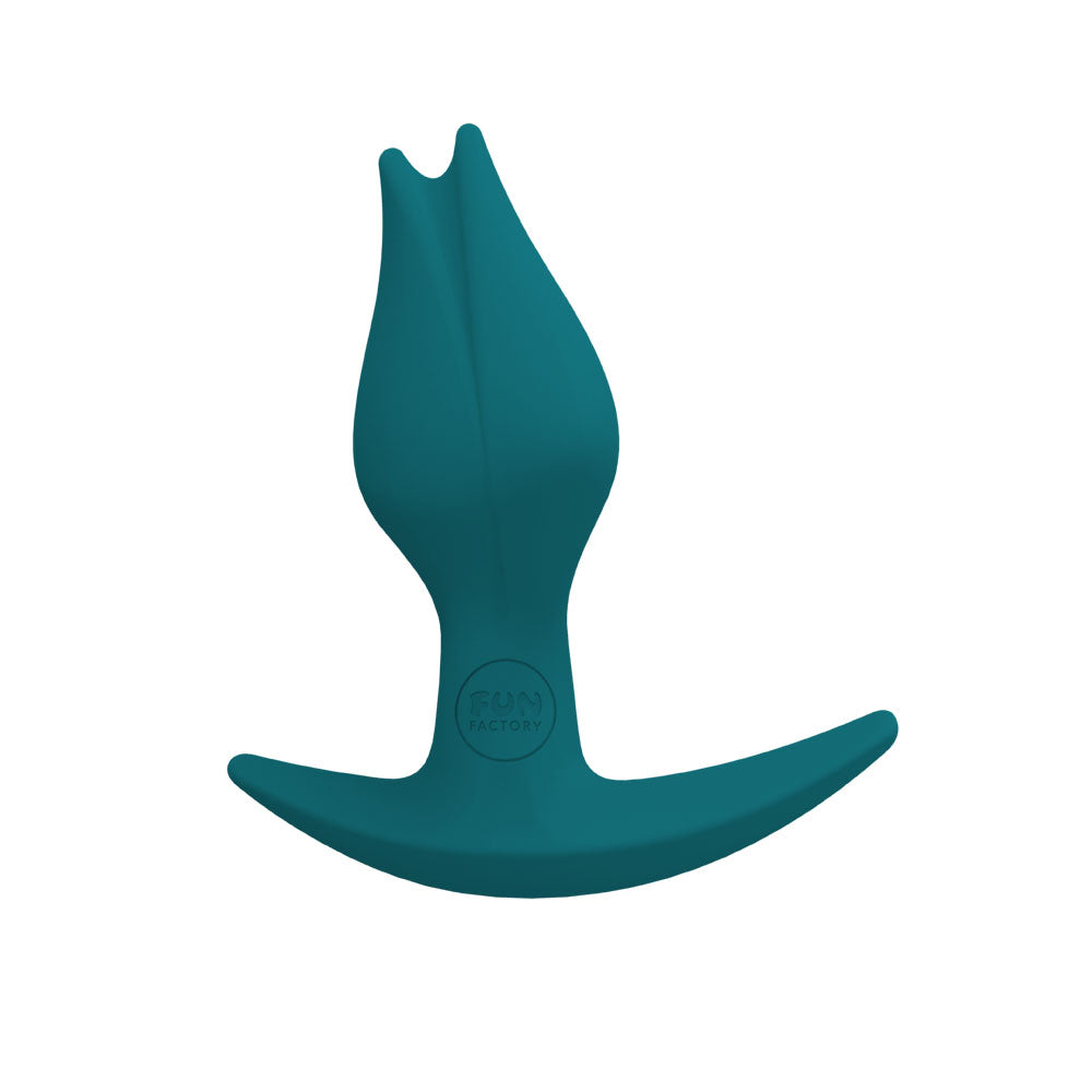 Fun Factory BOOTIE FEM Bottle  - Bottle  8.5 cm Butt Plug in teal color for intimate essentials for her.