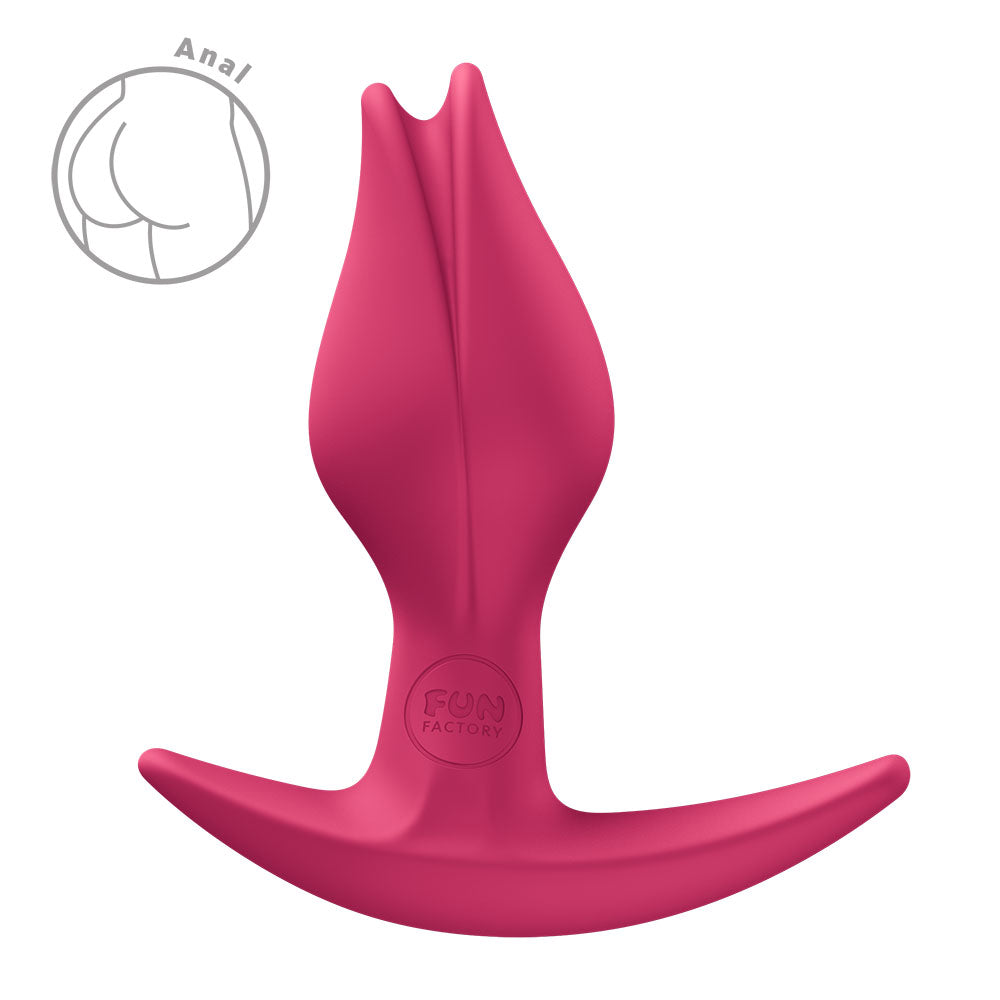 Fun Factory BOOTIE FEM Raspberry - Raspberry  8.5 cm Butt Plug for comfortable anal stimulation