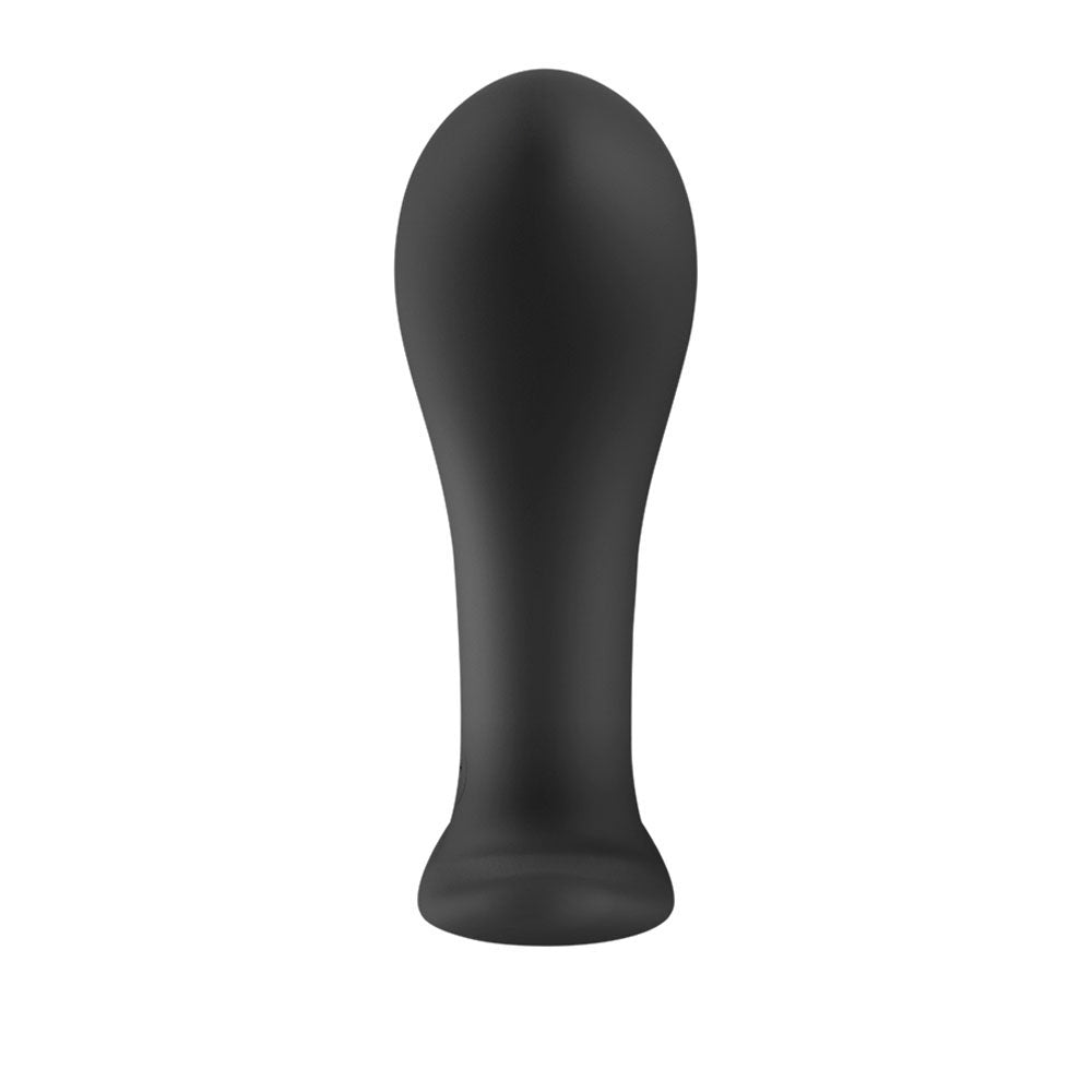 Fun Factory BOOTIE L  -  10.9 cm Large Anal Plug in sleek black silicone for deep stimulation and comfort.