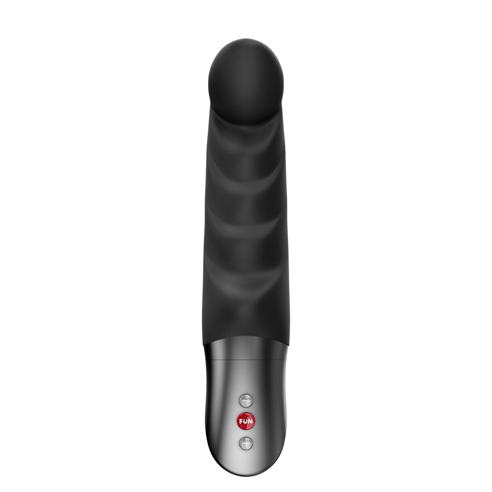 Fun Factory ABBY G  -  18.8 cm Vibrator with a ribbed texture for targeted G-spot pleasure.