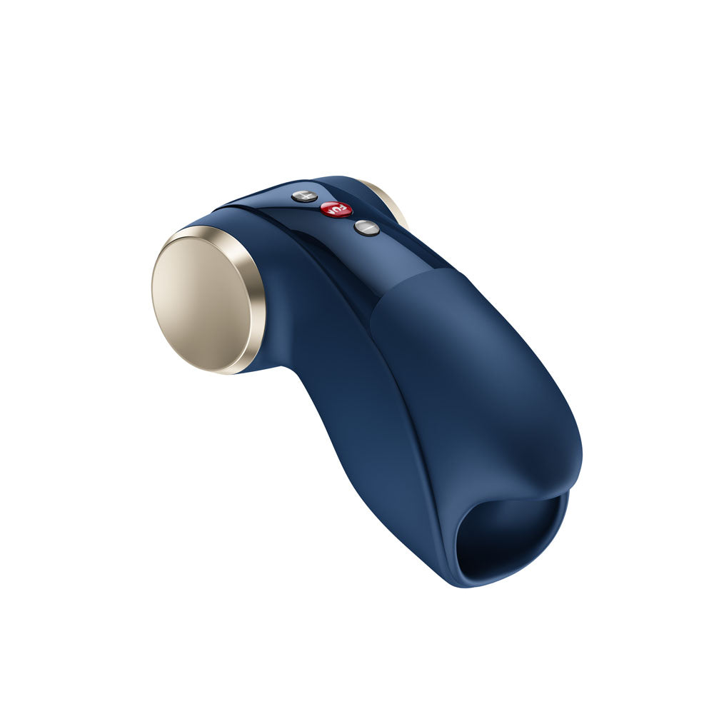 Fun Factory COBRA LIBRE II Nightblue - Nightblue USB-C Rechargeable Vibrating Massager, featuring dual motors and 11 vibration rhythms.