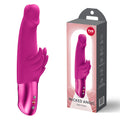Fun Factory WICKED ANGEL Magenta - Magenta Angel Vibrator in packaging, a stylish rabbit vibrator for intimate essentials.