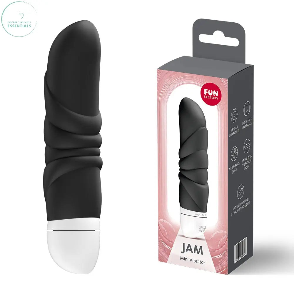 Affordable quality Fun Factory JAM  -  12.2 cm Vibrator  from Fun Factory by Discreet Intimate Essentials with Discreet Delivery 